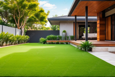 lawns block photo